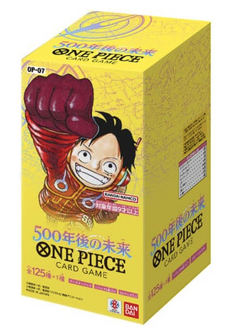 One Piece 500 Years Into the Future OP-07 JP BOOSTER BOX (Personal Break)