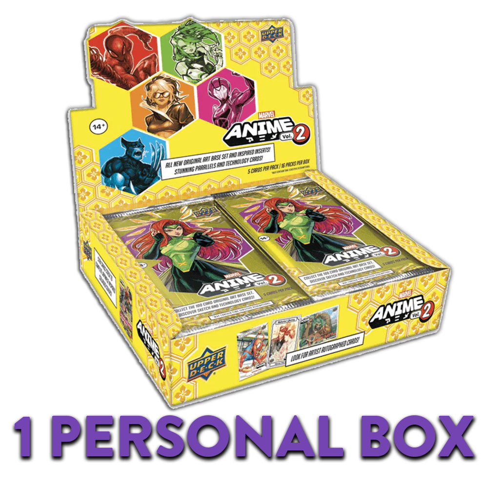 Marvel Anime Vol.2 FULL BOX (Personal Break)