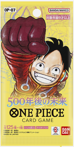One Piece 500 Years Into the Future OP-07 JP 2-PACKS(Personal Break)