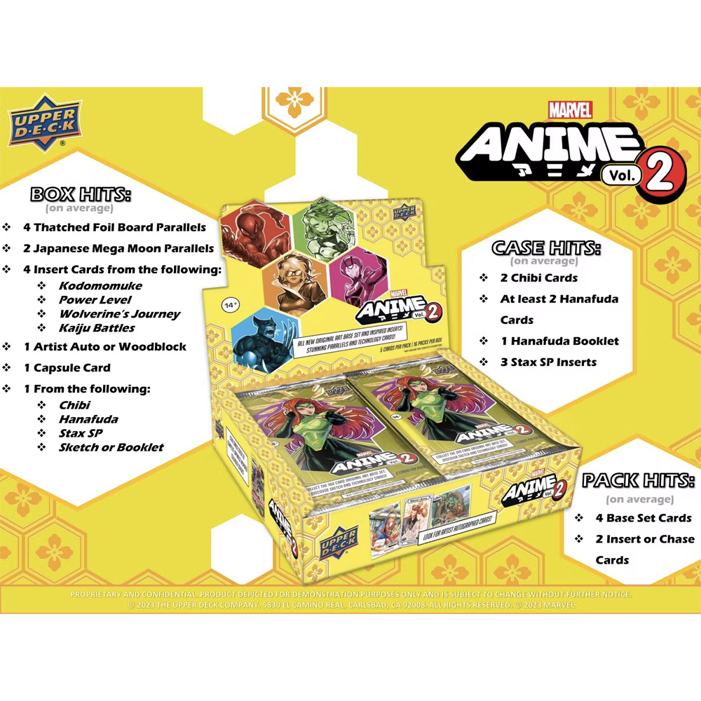 Marvel Anime Vol.2 FULL BOX (Personal Break)
