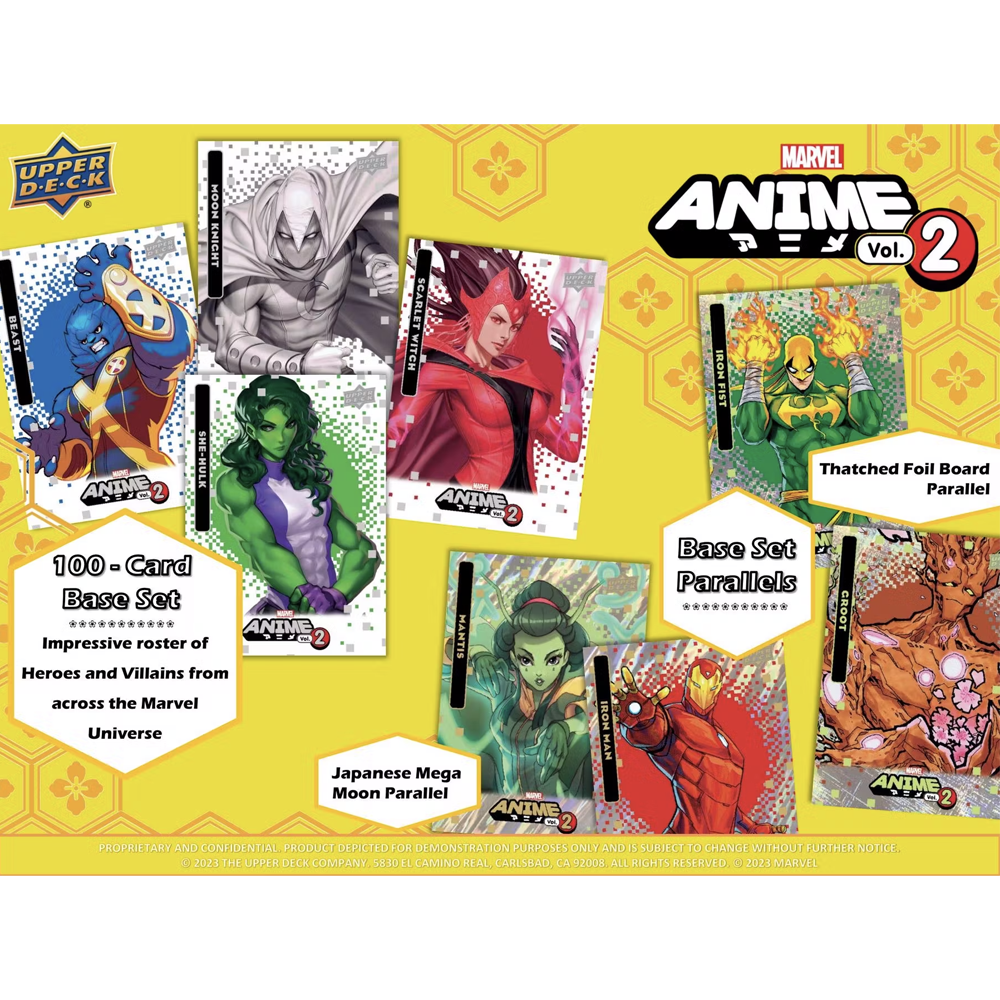 Marvel Anime Vol.2 FULL BOX (Personal Break)