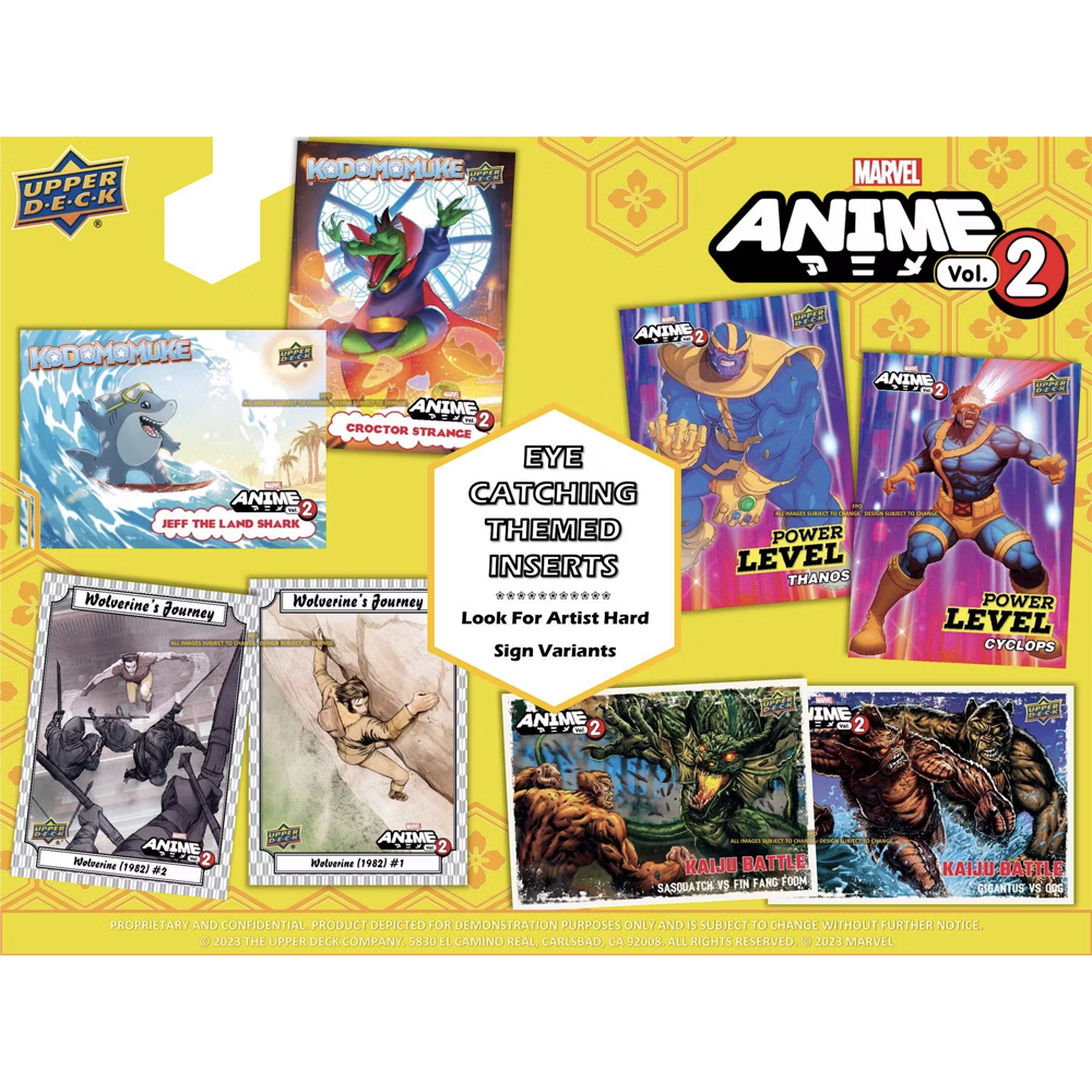 Marvel Anime Vol.2 FULL BOX (Personal Break)
