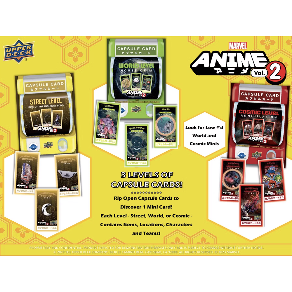 Marvel Anime Vol.2 FULL BOX (Personal Break)