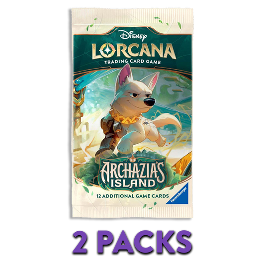 Disney Lorcana Archazia’s Island 2-PACK (Live Break)