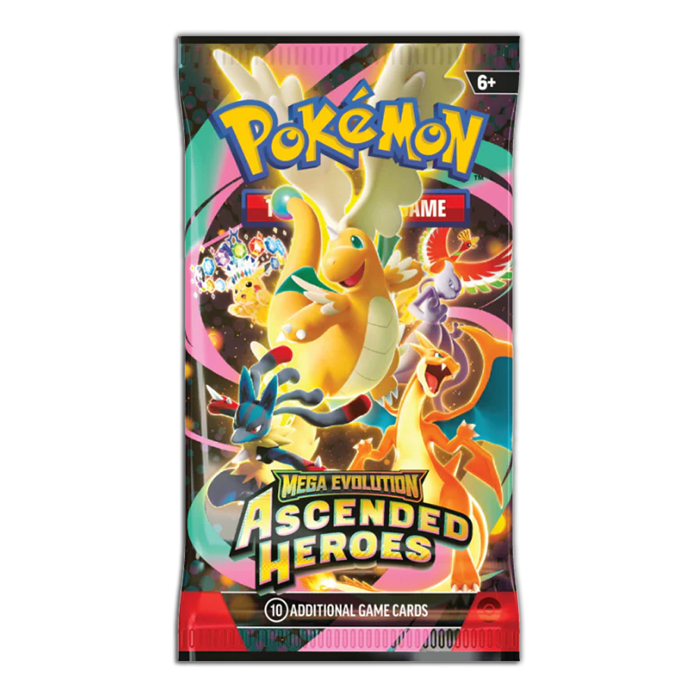 (LIMIT 1) Ascended Heroes EN 3-PACKS (Live Break)