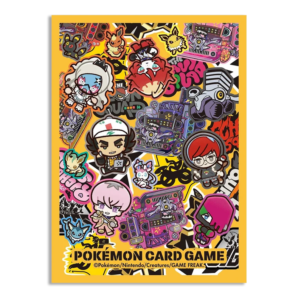 Pokemon Center Japan Exclusive Card Sleeves - Chibi Trainers & Eeveelutions 64ct