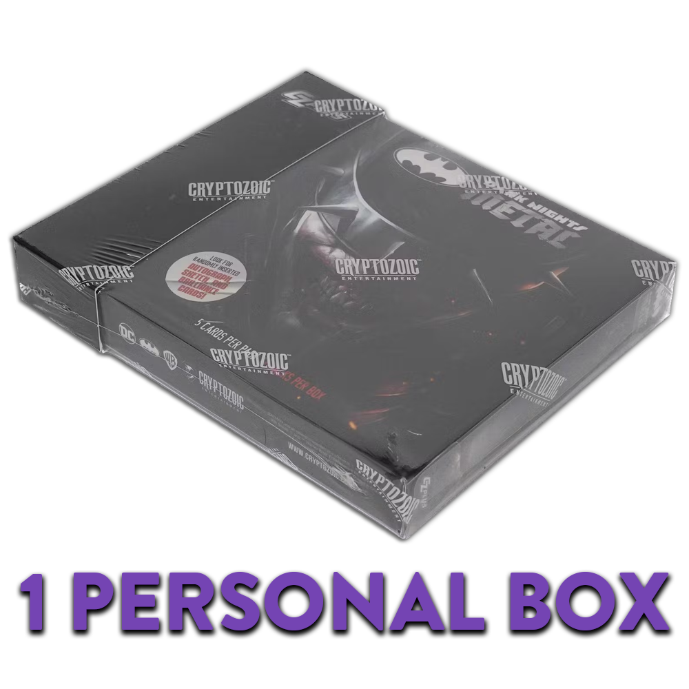2024 Cryptozoic CZPlus Dark Nights Metal Box (Personal Break)