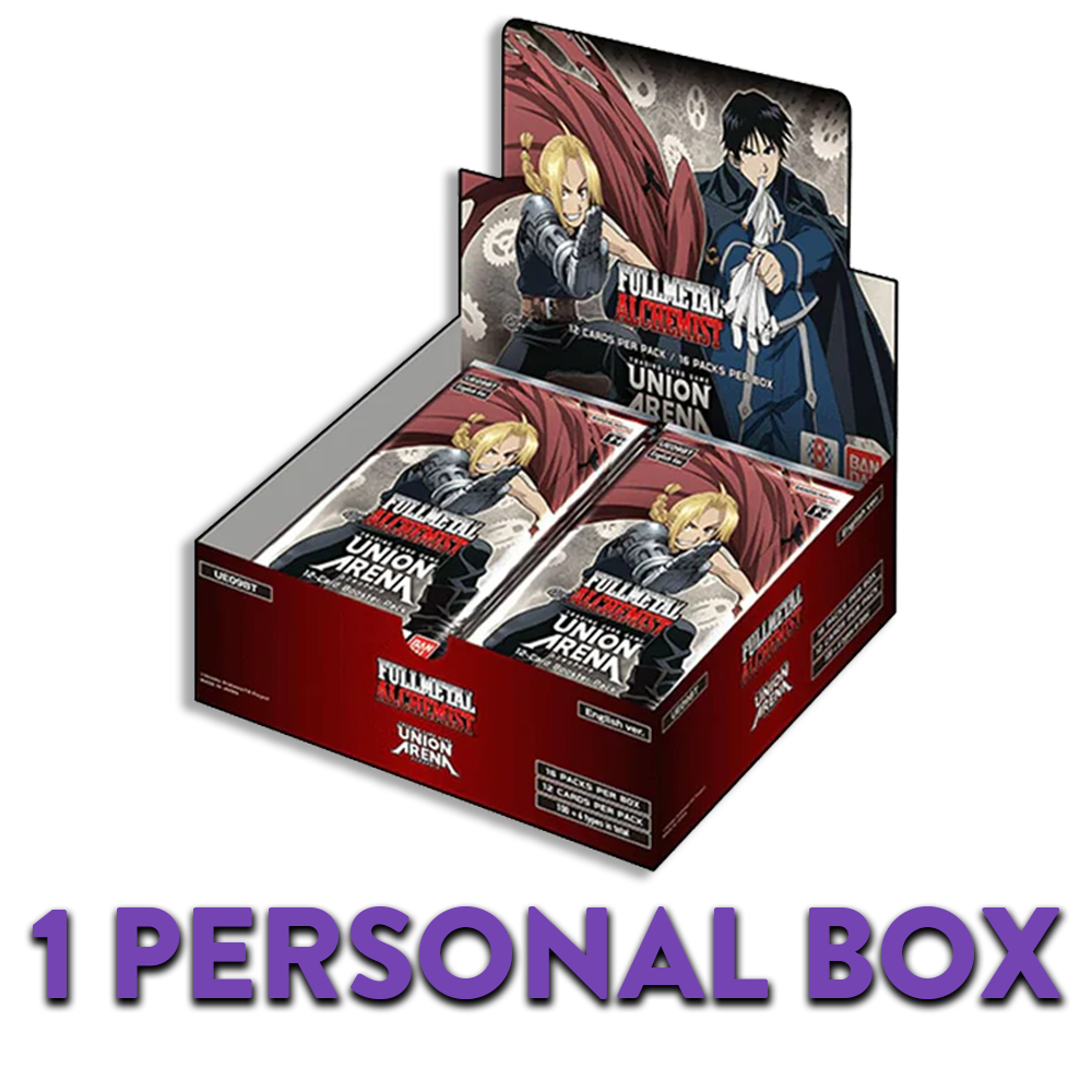 Union Arena Fullmetal Alchemist EN BOX (Personal Break)