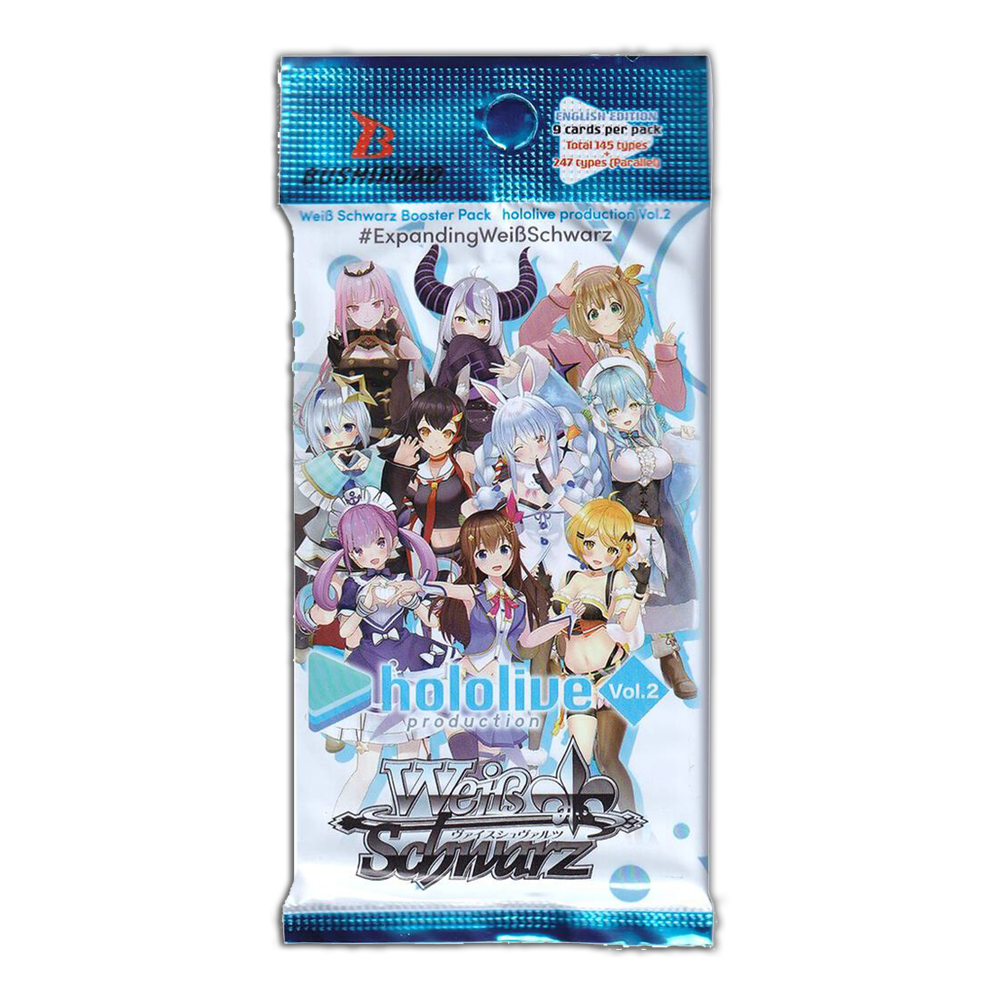 Weiß Schwarz Hololive v2 EN 2-PACK (Personal Break)