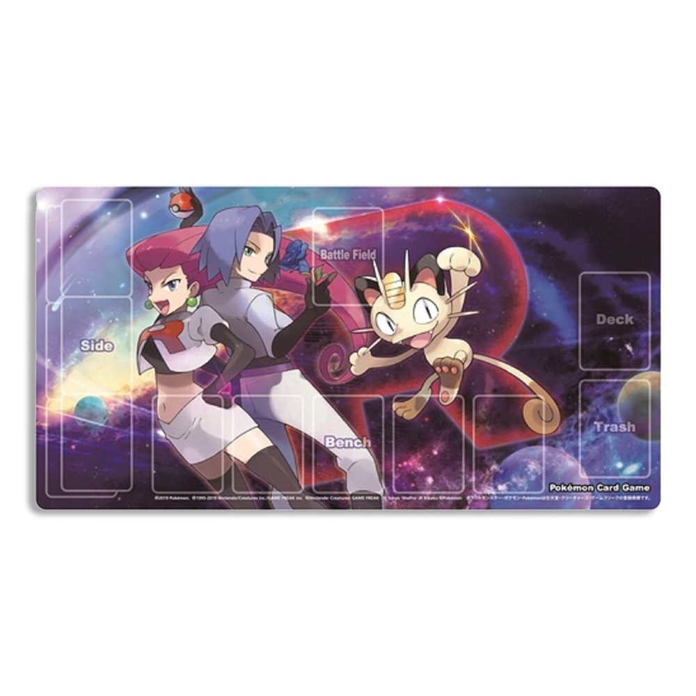 Pokemon Center Japan Exclusive Jessie, James, & Meowth Playmat