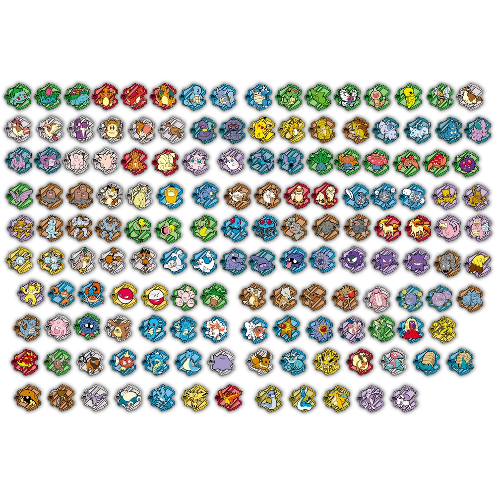Simplified Chinese Collect 151 Puzzle Magnet Set (Personal Break)