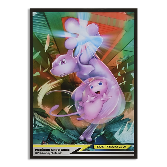 Mew & Mewtwo Tag Team Sleeves 64ct