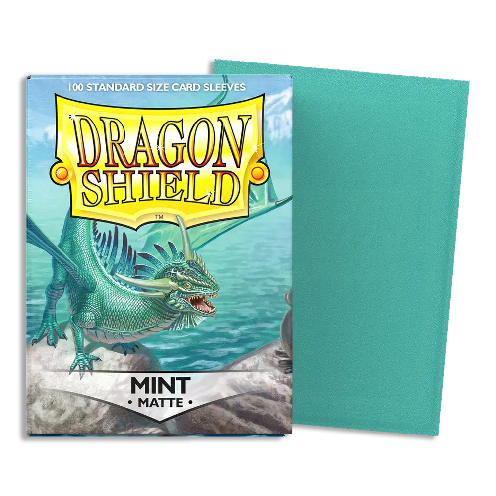 Dragon Shield Mint Matte Sleeves 100ct