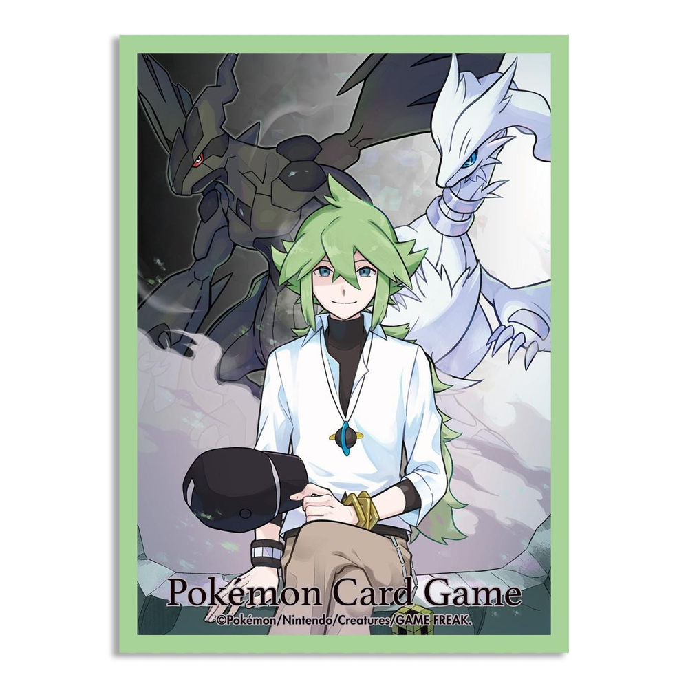 Pokemon Center Japan Exclusive Card Sleeves - N, Zekrom, Reshiram 64ct