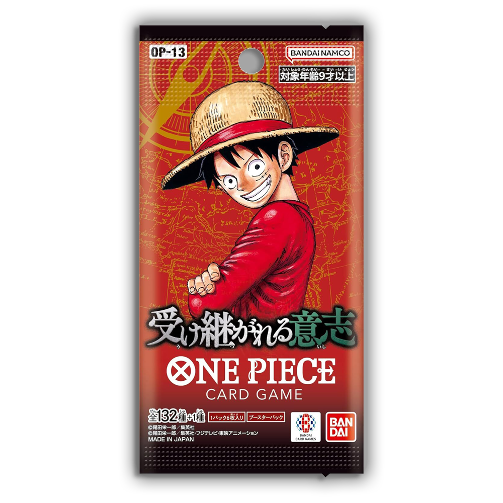 One Piece Carrying On His Will OP-13 JP 2-PACK (Personal Break)