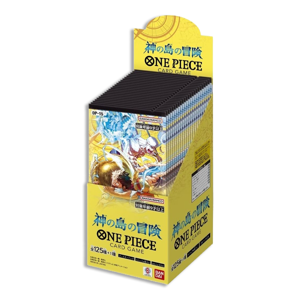 One Piece OP-15 JAPANESE Adventure on the Island of God BOX (Live Break)