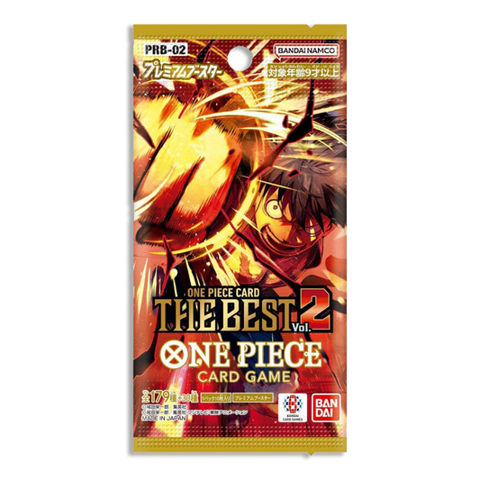 One Piece The Best Vol.2 PRB-02 JP 2-PACK (Live Break)