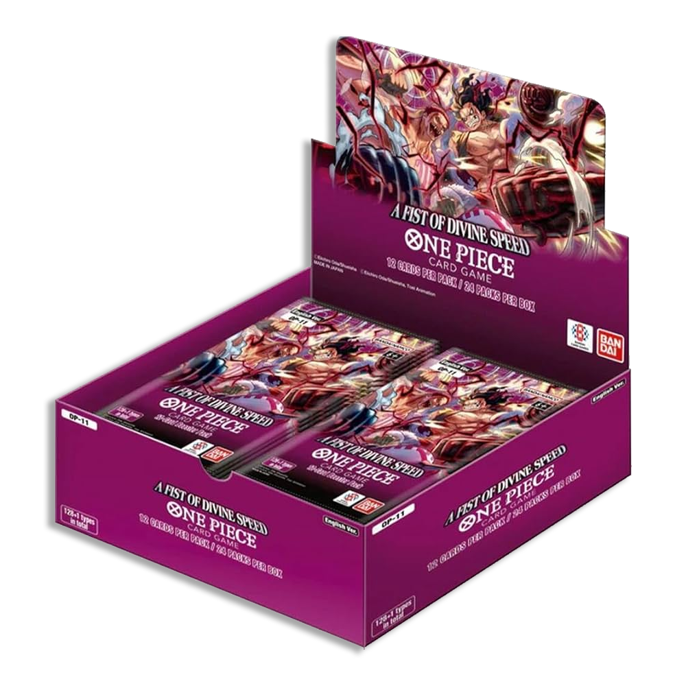 One Piece OP-11 ENGLISH Fist of Divine Speed BOX (Live Break)