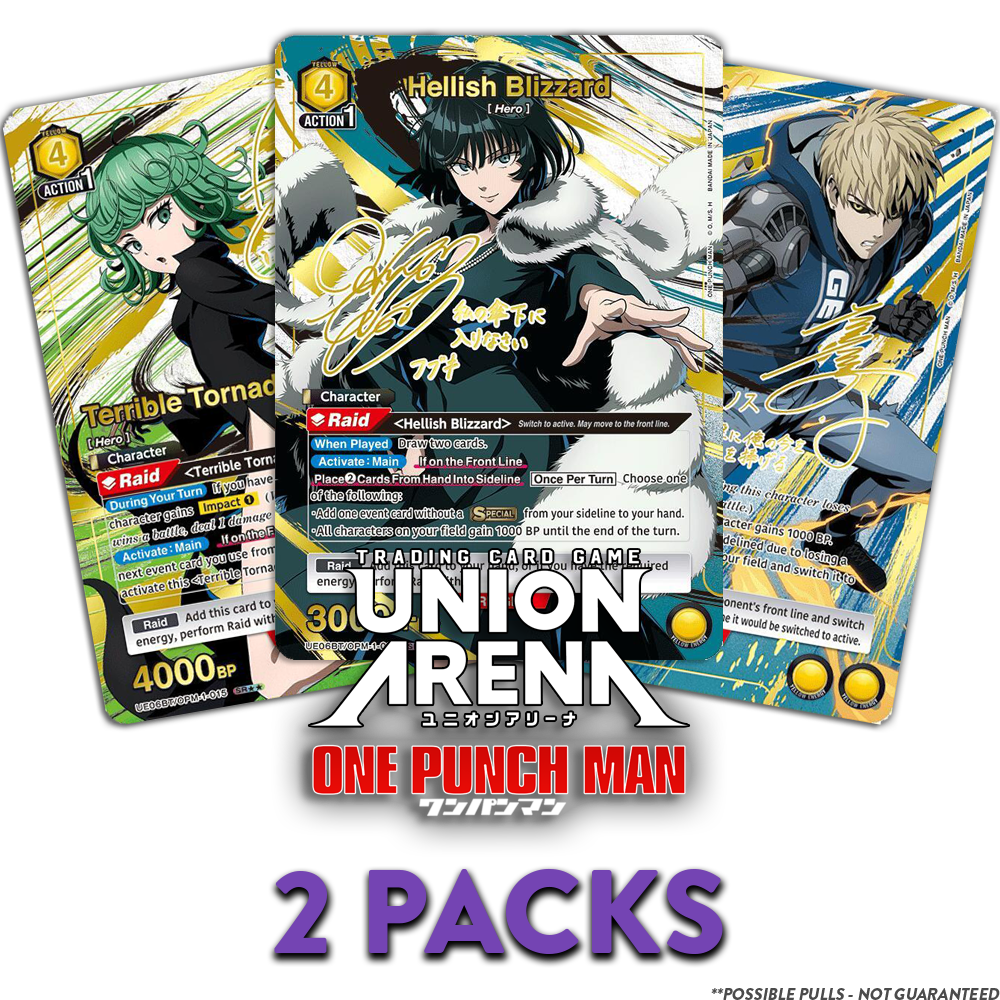 Union Arena One Punch Man EN 2-PACK (Personal Break)