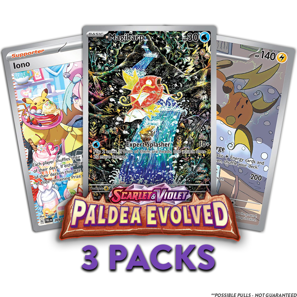 Paldea Evolved 3-PACK (Personal Break)