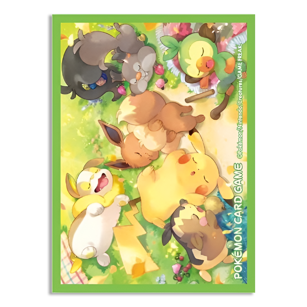 Pikachu & Eevee sleeves 64ct