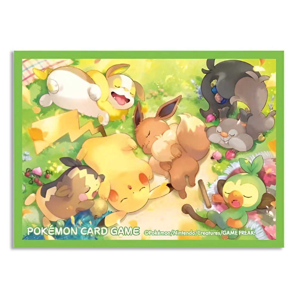 Pikachu & Eevee sleeves 64ct