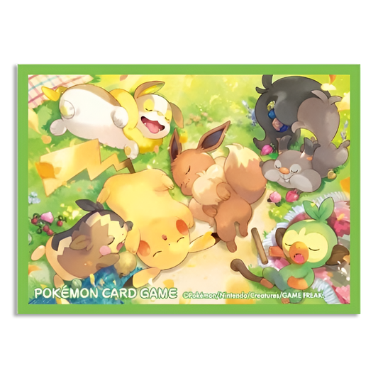 Pikachu & Eevee sleeves 64ct