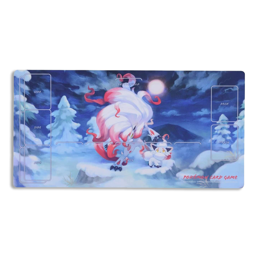 Pokemon Center Japan Hisuian Zorua & Zoroark Playmat