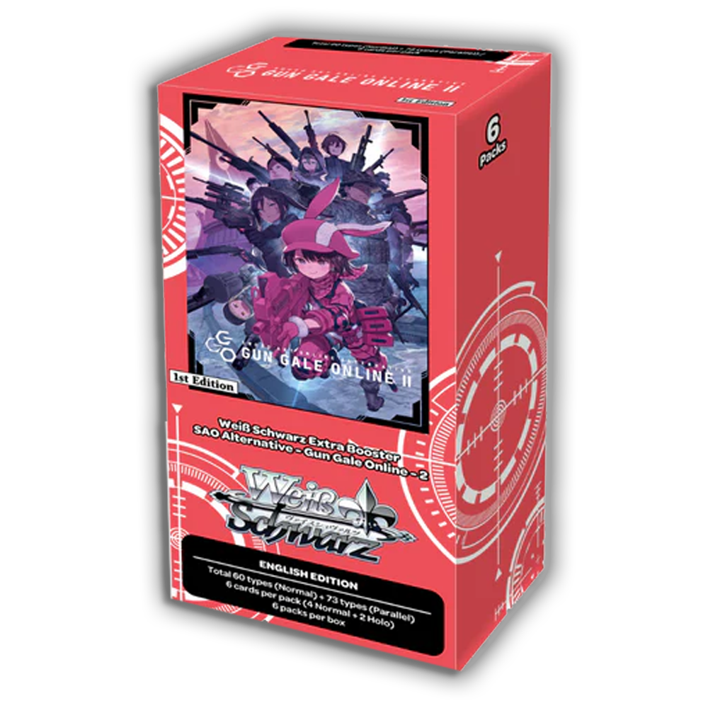 Weiss Schwarz SAO Gun Gale Online Premium Vol.2 EN BOX (Personal Break)
