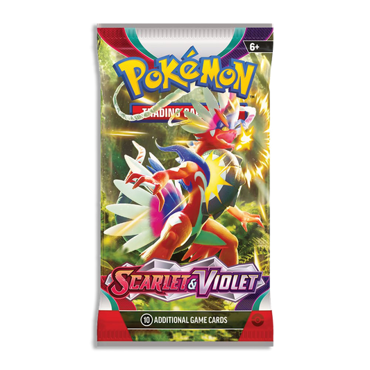 Scarlet & Violet EN 3-PACKS (Live Break)
