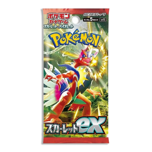 Scarlet EX JP 5-PACK (Live Break)