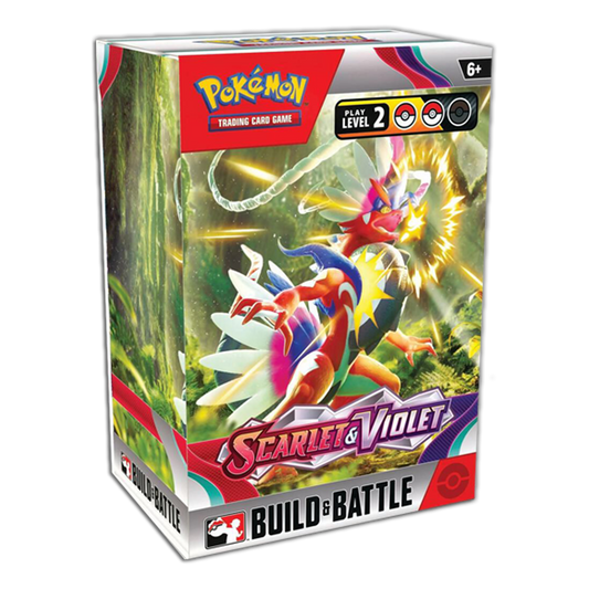 (LIMIT 2) Scarlet & Violet Base EN BUILD & BATTLE (Live Break)