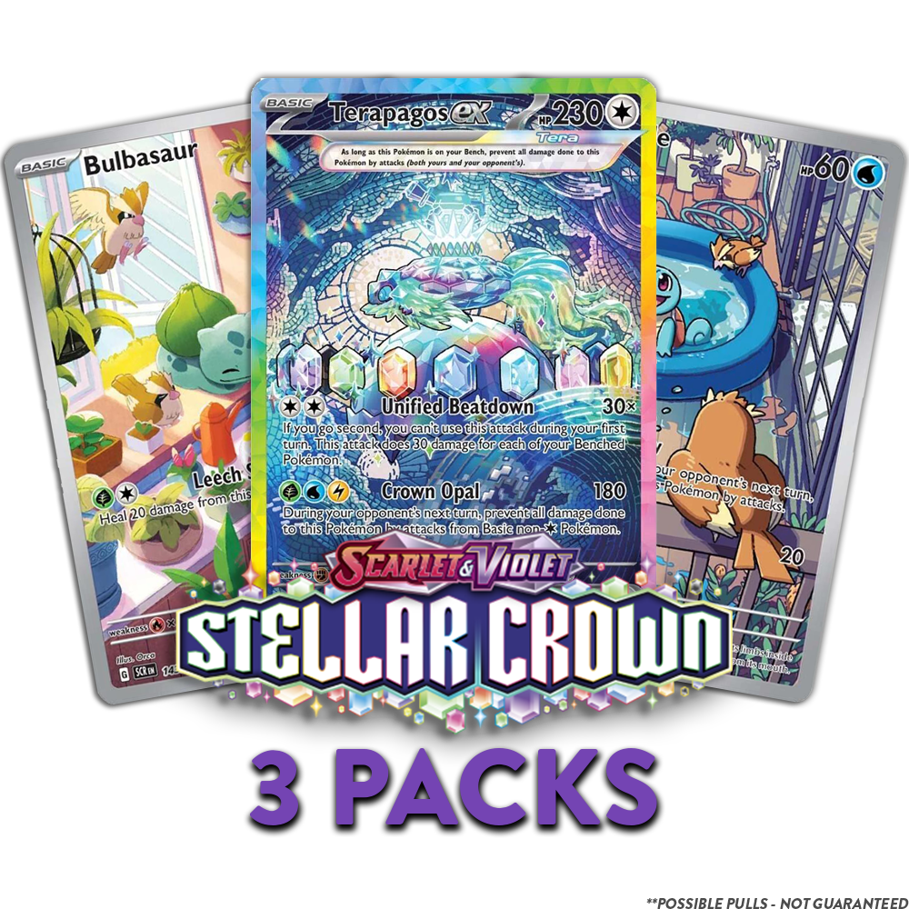 Stellar Crown 3-PACKS (Personal Break)