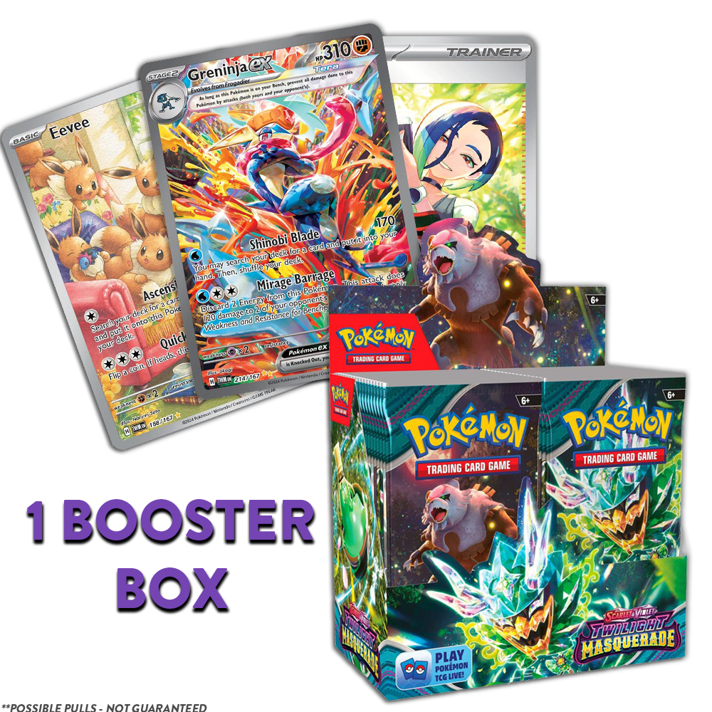 Twilight Masquerade EN BOOSTER BOX (Personal Break)