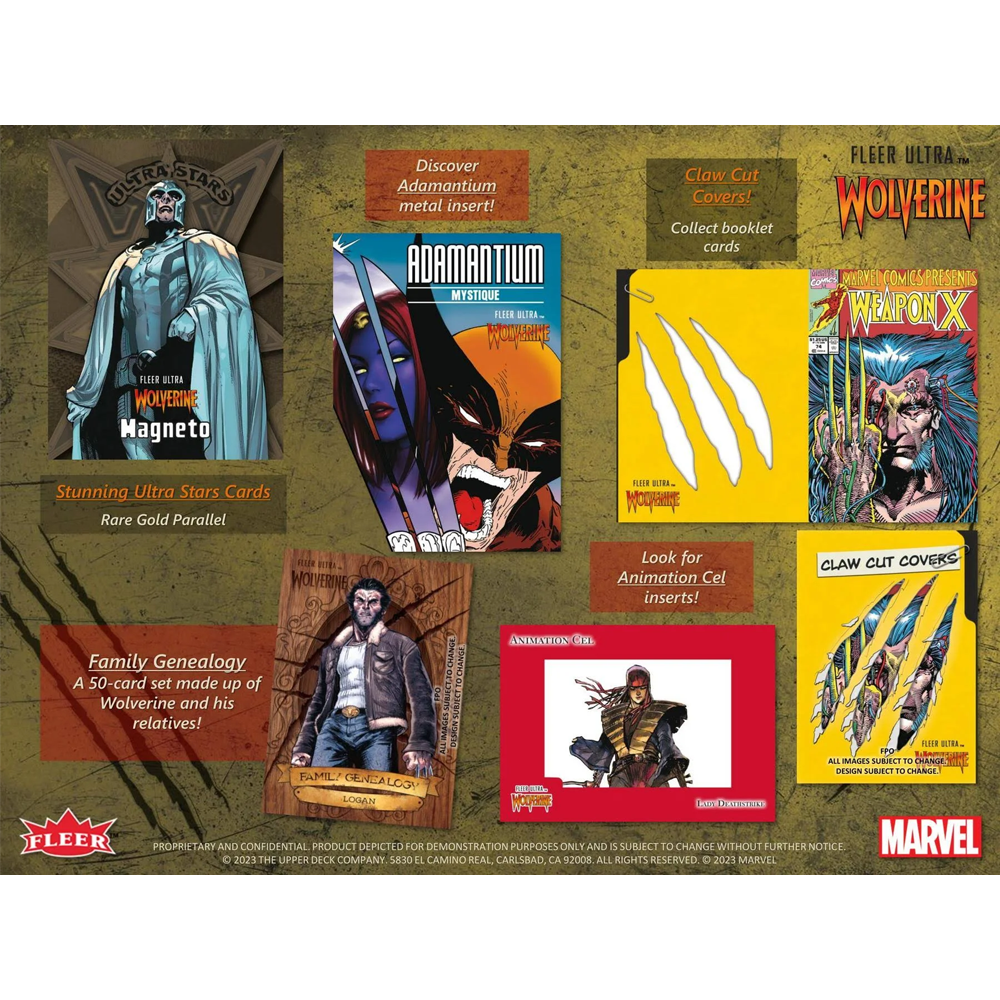 Fleer Ultra Wolverine BOOSTER BOX (Personal Break)
