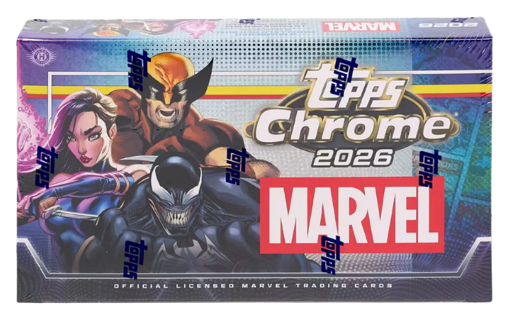 Topps Chrome Marvel Hobby 2-BOX MIXER #1 (Group Break)