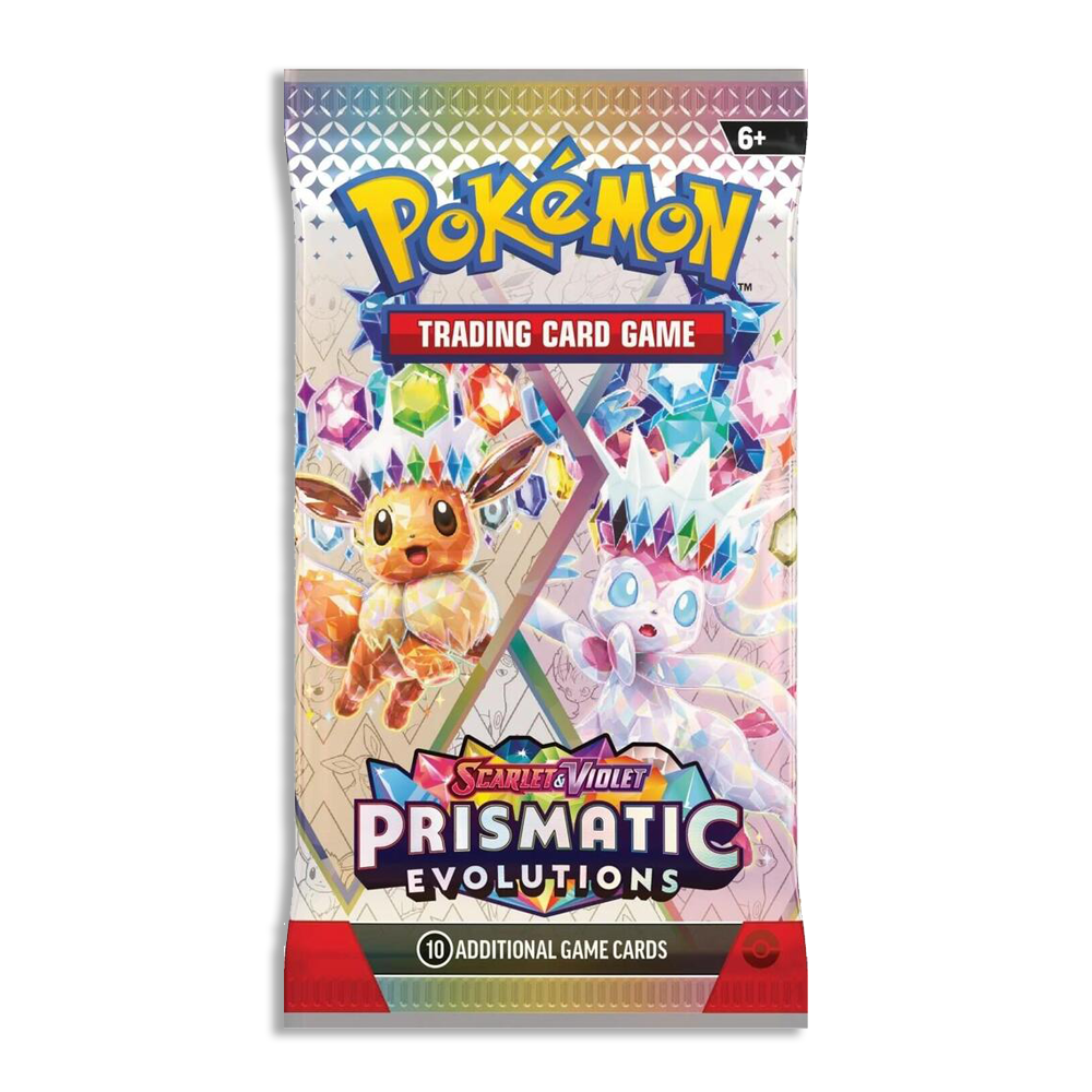 (LIMIT 3) Prismatic Evolution 3-PACK (Live Break)