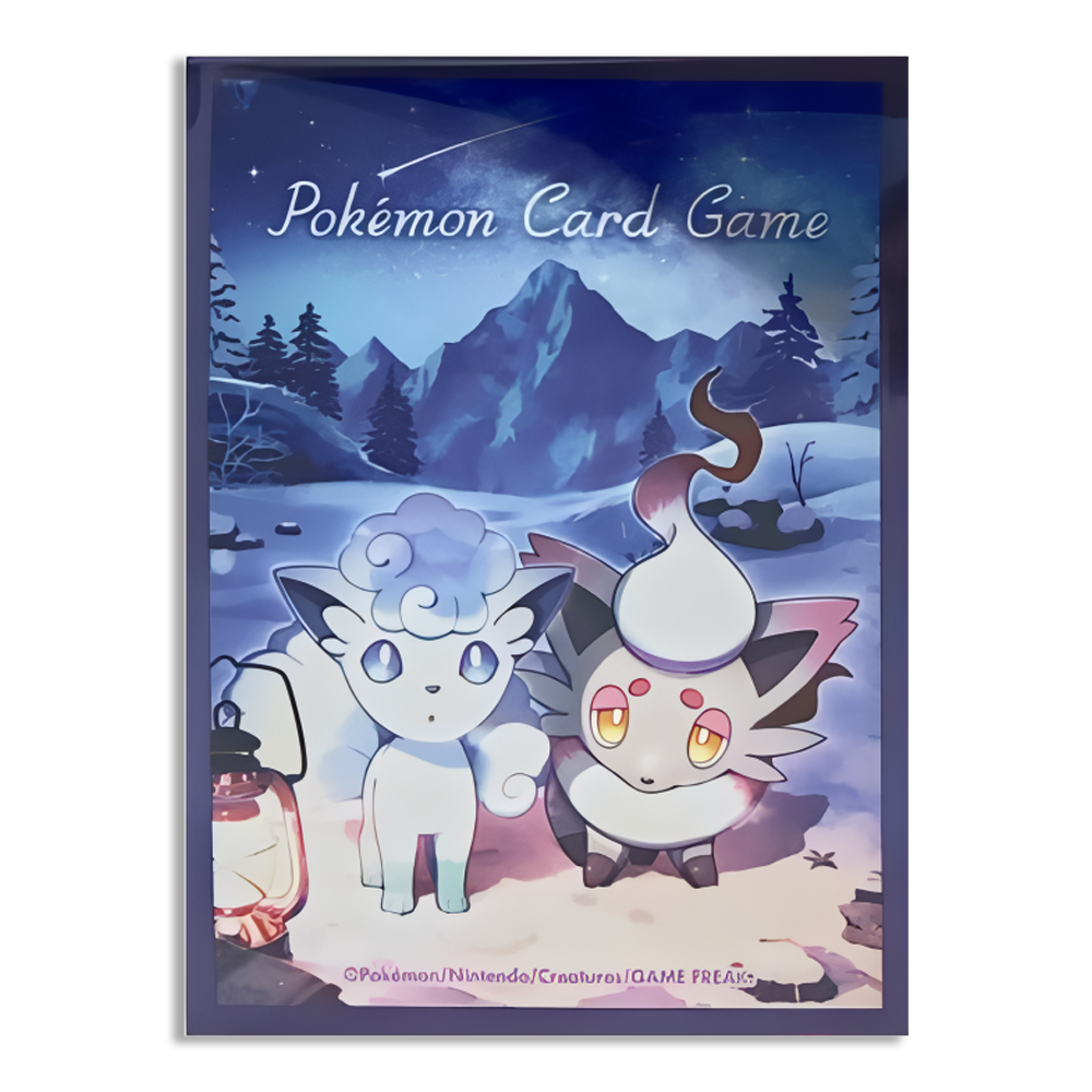 Alolan Vulpix & Hisuian Zorua Snowy Sleeves 64ct