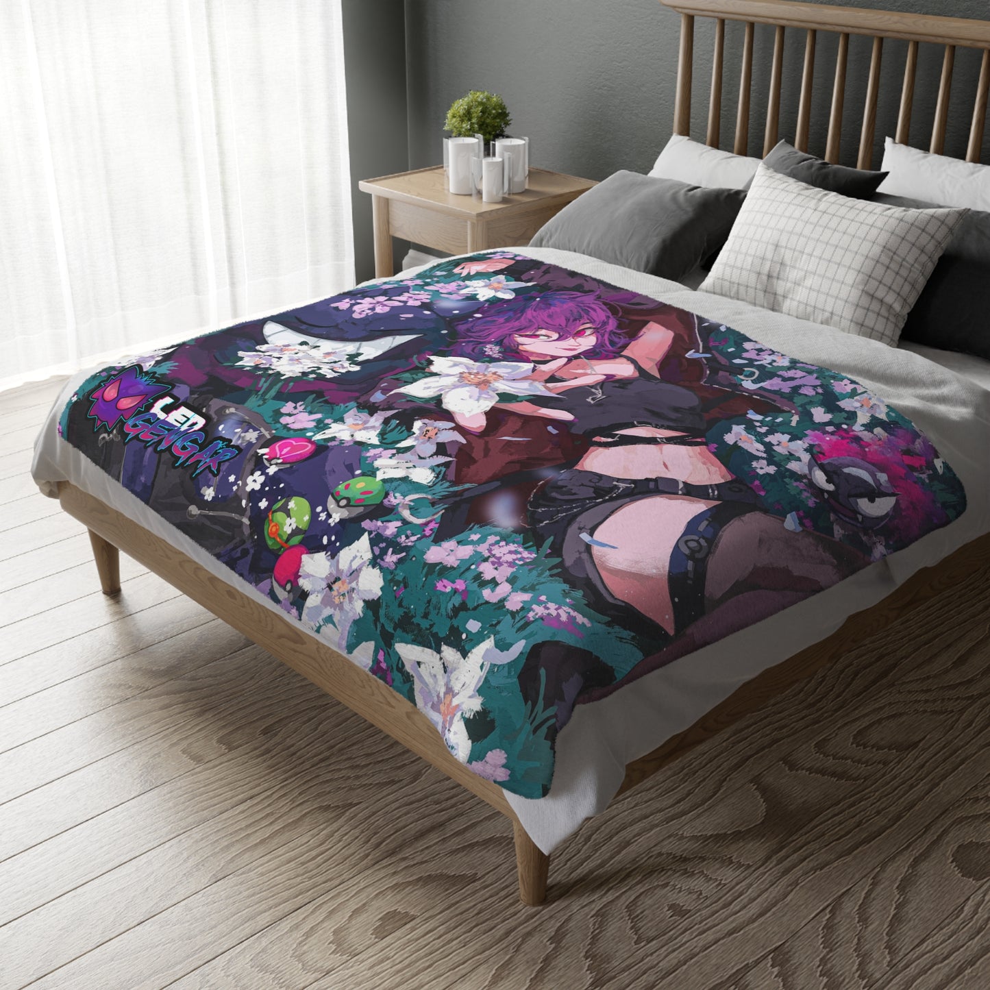 Velveteen Microfiber Blanket (Two-sided print)