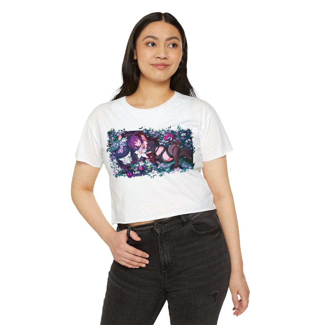 SPOOKY SUMMER Women's Crop Top