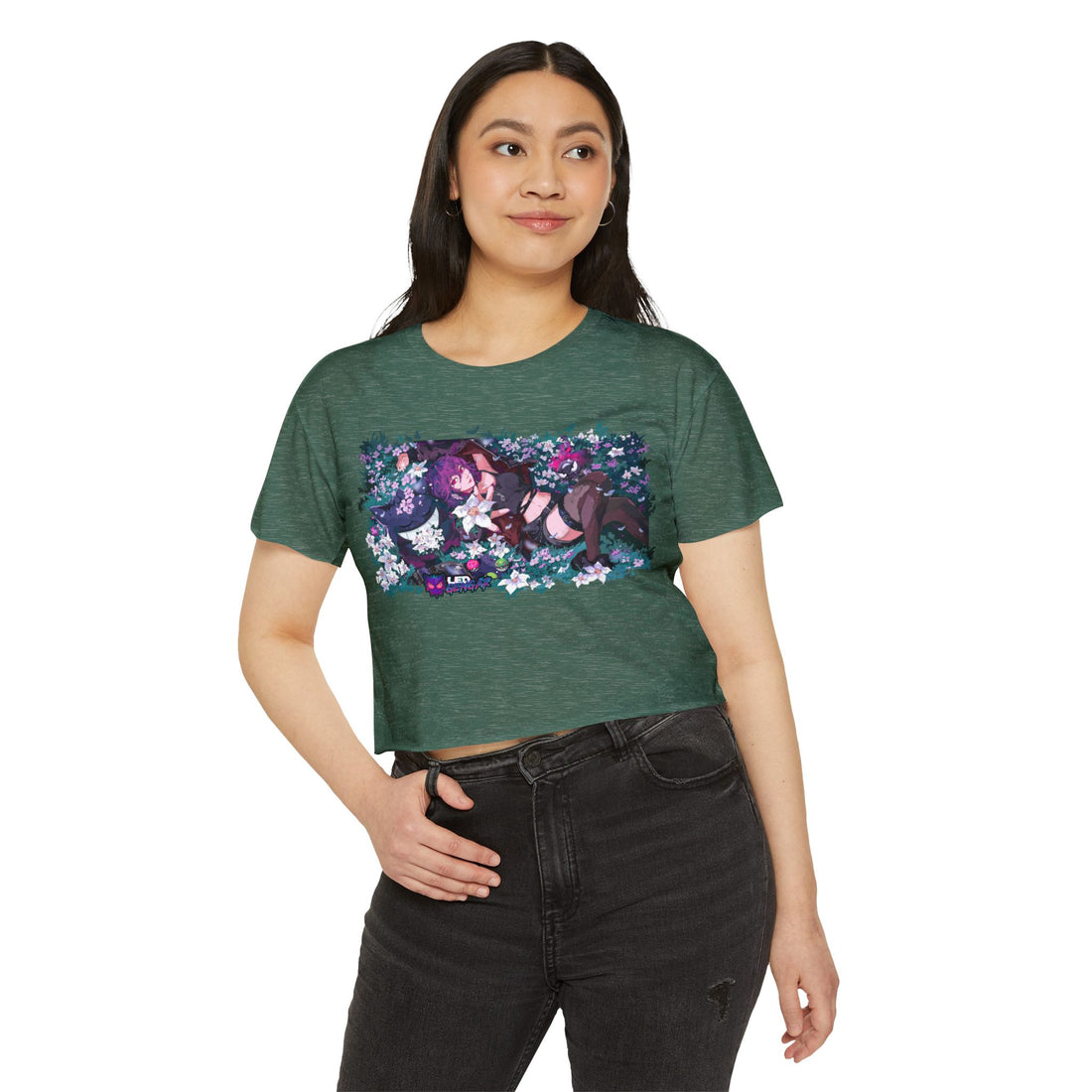 SPOOKY SUMMER Women's Crop Top