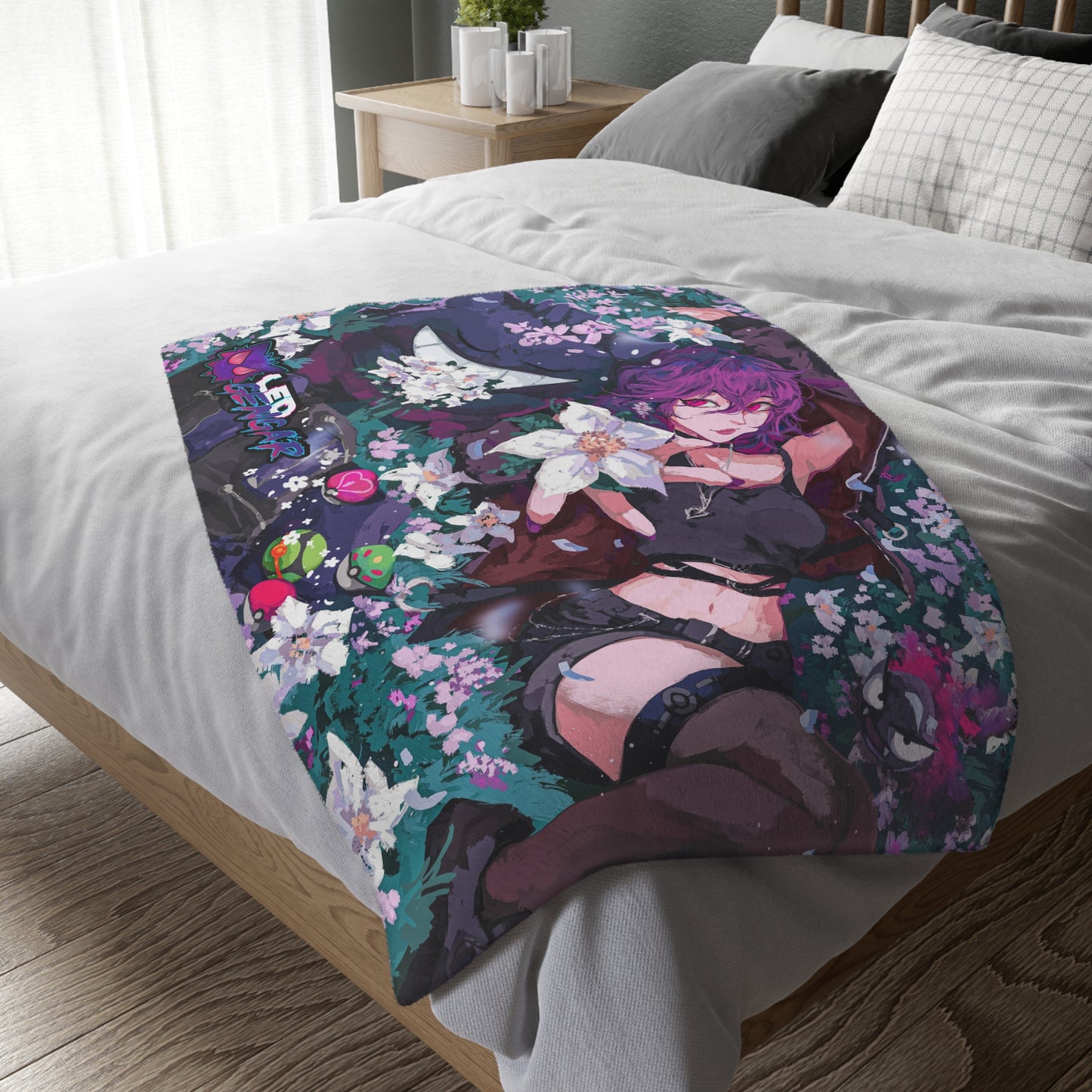 Velveteen Microfiber Blanket (Two-sided print)
