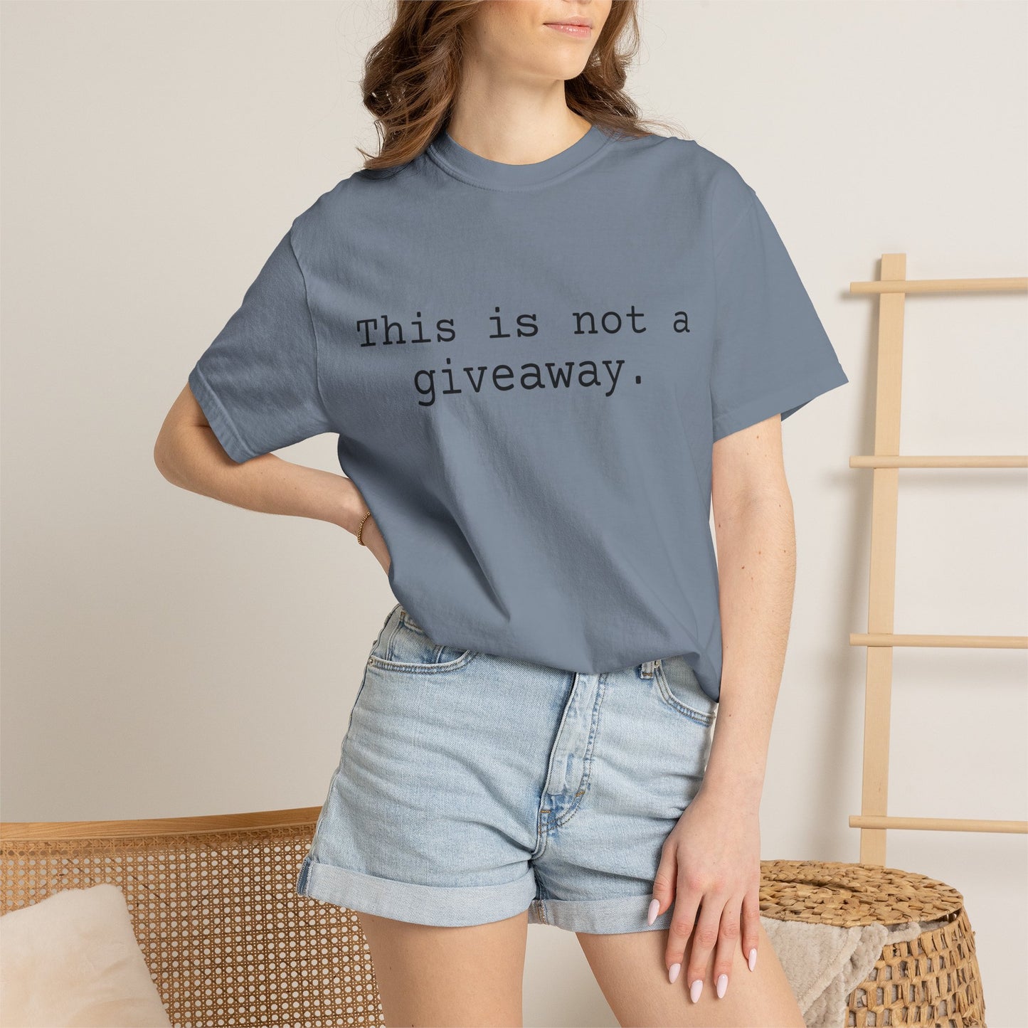 Not a giveaway T-shirt