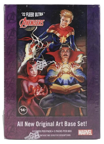 22 Fleer Ultra Avengers BLASTER BOX (personal break)