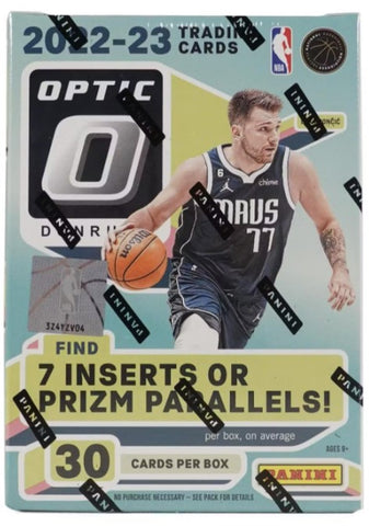 22-23 Panini Optic Basketball BLASTER BOX [Green Shock Prizms] (Personal Break)