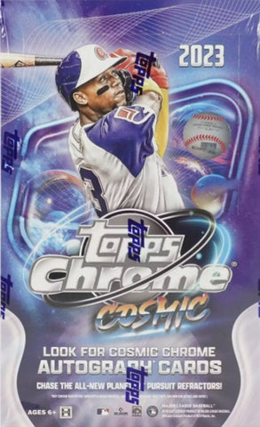 2023 Topps Chrome Cosmic Baseball HOBBY BOX (Personal Break)