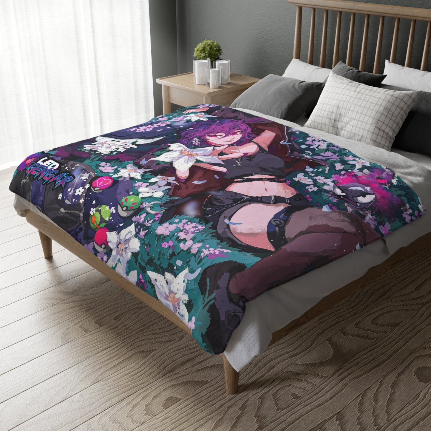 Velveteen Microfiber Blanket (Two-sided print)