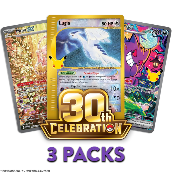 (LIMIT 2) 30th Celebration 3-PACK (Live Break)