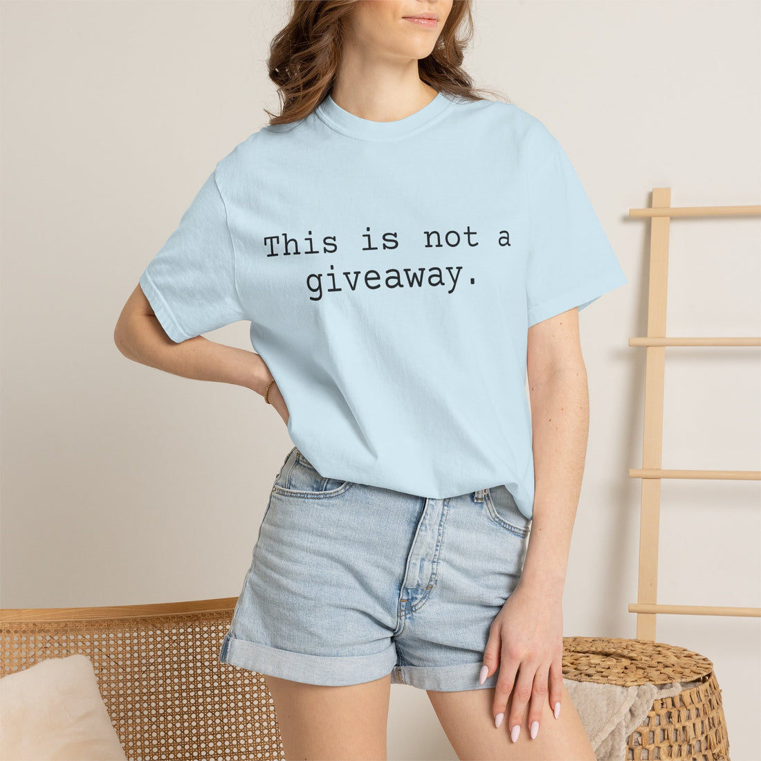 Not a giveaway T-shirt