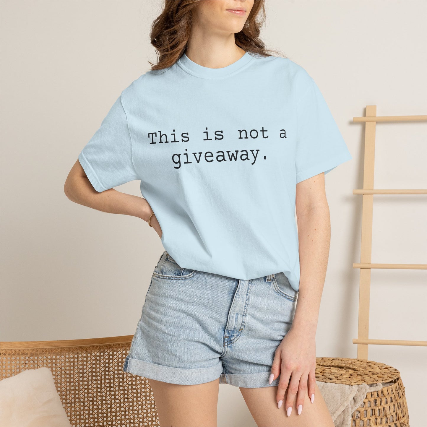 Not a giveaway T-shirt
